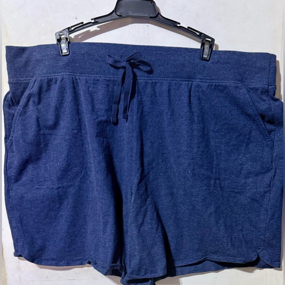 Tek Gear Essential Gear Women's Dark Blue Athletic Shorts Size-1X